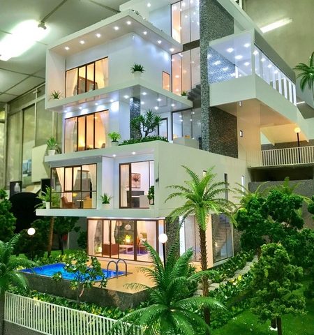 thiết kế sa bàn kiến trúc - Cty Nguyên Võ