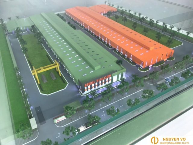 Thiết kế mô hình nhà máy Steel Builder 2 - Cty Nguyên Võ