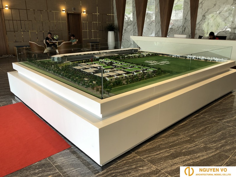 Thiết kế mô hình resort malibu 2 - Cty Nguyên Võ