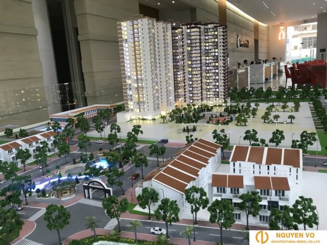 Thiết Kế Mô hình chung cư Dacin 5 - Cty TNHH Nguyên Võ